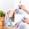 20PCS Toothbrush Case Set,Portable Breathable Toothbrush Holder,Dust-proof Toothbrush Box Storage,Plastic Toothbrush Container Travel Toothbrush Mixed Color,Daily and Travel Use view 4