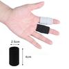 20 PCS Finger Sleeves Protectors, Sport Finger Sleeves Thumb Brace Support Finger Brace Elastic Thumb Sleeves for Relieving Pain Arthritis Trigger Finger (Black Grey) view 3