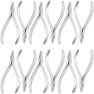 12 Pcs Jarabak Orthodontic Plier Stainless Steel Dental Instruments by G.S Online Store