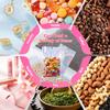 150 PCS-6x9 Reclosable Mylar Bags for Food Storage, Resealable Holographic Bags with Clear Window for Small Businesses, Smell Proof Aluminum Foil Zipper Edible Packaging Bag for Candies view 3