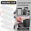 150 PCS-6x9 Reclosable Mylar Bags Black for Food Storage, Resealable Mylar Bag with Clear Window for Small Businesses, Smell Proof Aluminum Foil Resealable Edible Packaging Bag for Candies view 3
