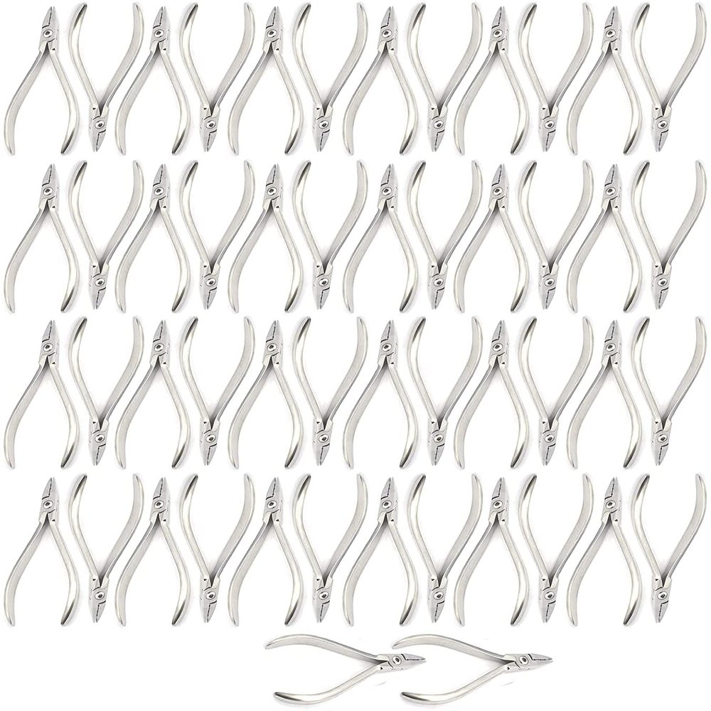 50 Pcs Jarabak Orthodontic Plier Stainless Steel Dental Instruments by G.S Online Store