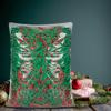1 LB Christmas Crinkle Cut Paper Shred Red Green Shredded Paper for Gift Baskets Box Filler Christmas gift box filler view 2