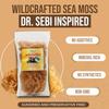 Golden Irish Sea Moss | Wildcrafted from St. Lucia | 8oz Makes ~120+ oz Sea Moss Gel | 100% Natural, Raw & Sun-Dried | Dr. Sebi Inspired, Nutrient-Rich Irish Moss for Health & Wellness view 2