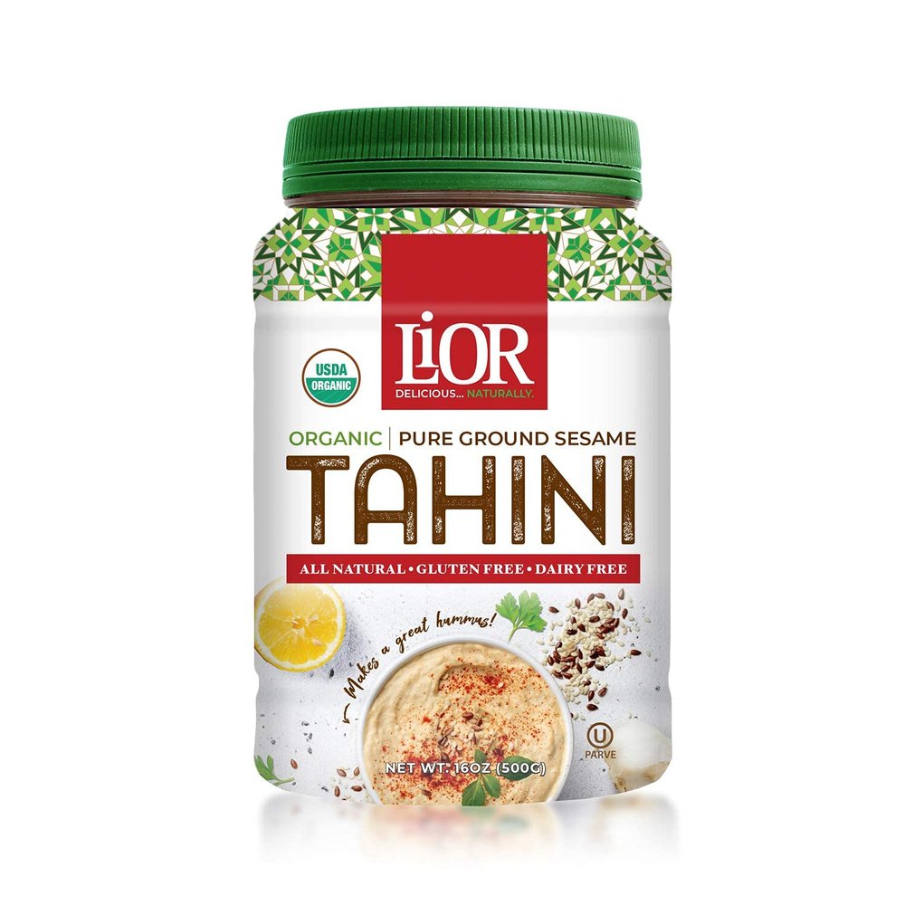 Certified Organic Tahini | 100% Pure Stone Ground Sesame | Best for Hummus, Dressings, Sauce | Single-Sourced Ethiopian Origin | Vegan | Paleo | Kosher | 16oz Jar - PACK OF 3