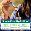 Stur Electrolyte Hydration Powder | Fruit Punch | High Antioxidants & B Vitamins | Sugar Free | Non-GMO | Daily Hydration & Workout Recovery | Keto | Paleo | Vegan (16 Packets) view 2