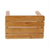 WL-ZZZ Wooden Shower Stool Bathing Seat Bench | Bath Chairs for Seniors Non-Slip Long Wood Bench Waterproof Spa Sauna Seat Bathroom Foot Rest Shaving Stool view 3