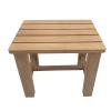 WL-ZZZ Shower Seat Bench Wood Bathroom Stool Spa Bathing Chair for Seniors, Home Waterproof Bath Stool Change Shoes Stool - Strong Bearing Capacity in Indoor and Outdoor
