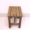 WL-ZZZ Shower Seat Bench Wood Bathroom Stool Spa Bathing Chair for Seniors, Home Waterproof Bath Stool Change Shoes Stool - Strong Bearing Capacity in Indoor and Outdoor view 4