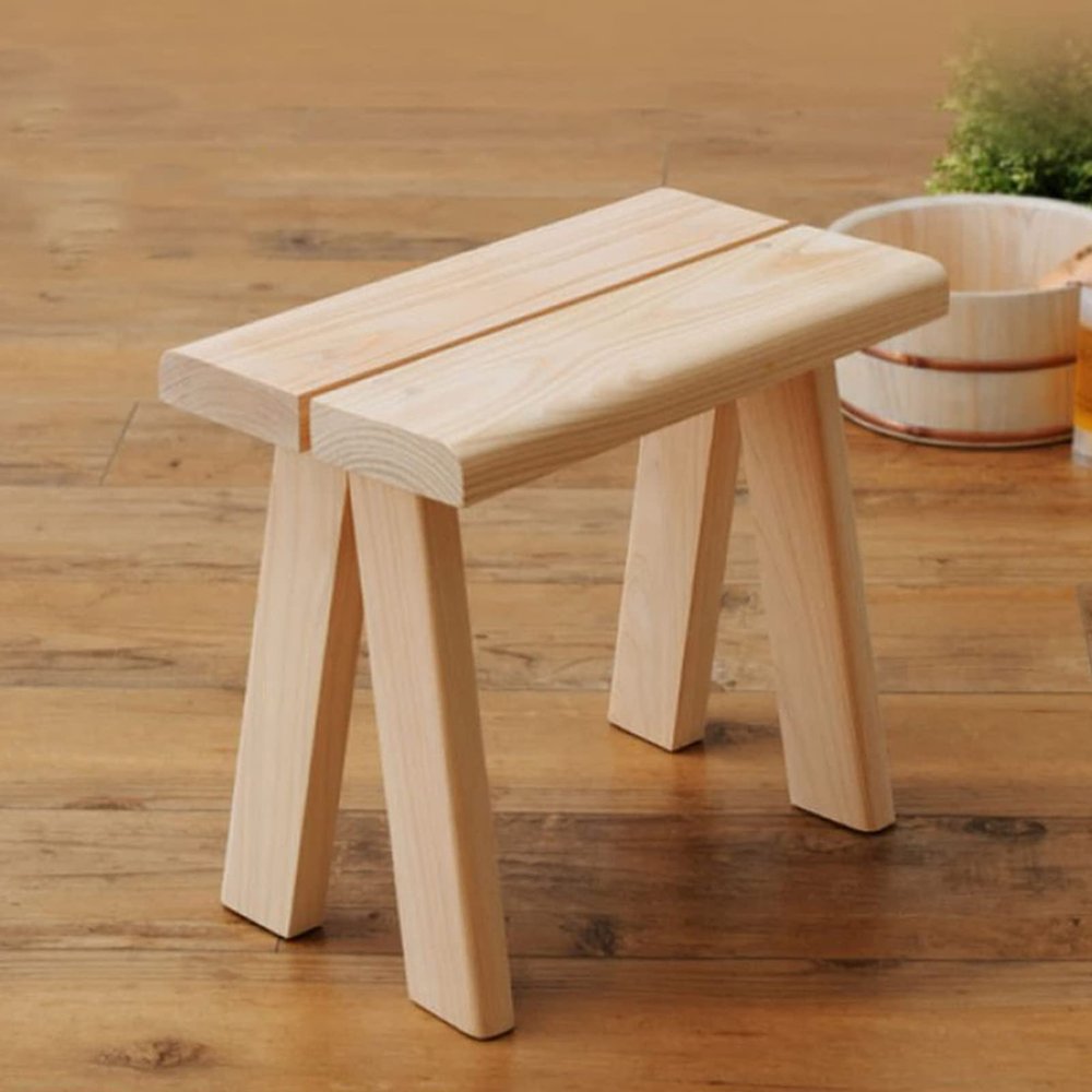 WL-ZZZ Waterproof Bathroom Stool for Elderly Bath Chair Shower Seat Bench Wooden Portable Small Fishing Chair Bathing Stool Outdoor Household Foot Rest Stool