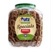 Utz Sourdough Specials Pretzels, Original, 63 oz. Barrel, Classic Pretzel Knot with Rich Sourdough Flavor, Resealable Container, Tasty Party Snack with Zero Cholesterol view 1