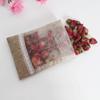 13x18cm Burlap Gift Bags with Drawstrings - Burlap & Sheer Organza Gift Bags Storage Jute Sacks for Wedding, Party, Birthday, DIY Craft 5PCS view 4