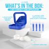 JJ CARE Contact Lens Applicator - Bundle Pack, Contact Lens Remover for Hard Lenses, Eye Contact Plunger for Hard Contacts, Contact Removal Tool for Permeable Gas Lenses w/Mirror & Contact Lens Case view 3