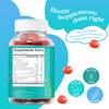 BeLive Biotin Gummies - Skin, Nails & Hair Vitamins with A, C, D, E, B12, Zinc, Folate & Inositol, Biotin Supplement for Anti-Aging, Energy & Collagen Boost, Multivitamin Gummies - Strawberry | 3-Pack view 2