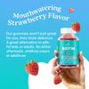 BeLive Biotin Gummies - Skin, Nails & Hair Vitamins with A, C, D, E, B12, Zinc, Folate & Inositol, Biotin Supplement for Anti-Aging, Energy & Collagen Boost, Multivitamin Gummies - Strawberry | 3-Pack view 4