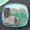 GEMHUB 1 lb Bulk Fluorite Raw Rough Crystal Stones for Cabbing Cutting Lapidary Tumbling and Polishing view 4