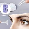 Kasuyi Contact Lens Case, Portable Mini Contact Lens Case Travel Kit, Perfect for Home Use, Office, School, Travel, Busniness, Hiking, Camping and Outdoor Activities, Purple view 4