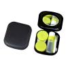 Kasuyi Contact Lens Case, Portable Mini Contact Lens Case Travel Kit, Perfect for Home Use, Office, School, Travel, Busniness, Hiking, Camping and Outdoor Activities, Black view 1