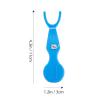 1pc Household Floss Holder Ergonomic Floss Rack for Teeth Cleaning Full Cleaning Design for Oral Care and Flossing Habits view 2