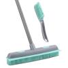 Conliwell Rubber Broom Carpet Rake for Pet Hair, Fur Remover Broom with Squeegee, Portable Detailing Lint Remover Brush (Iron Handle) view 1
