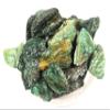 30PCs Green Fuchsite Mica Rough Stones Natural Sparkling Gemstone Crystal Mineral Raw Specimens - Brazil view 1