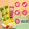 BOB SNAIL Healthy Fruit Snacks for Kids and Adults  30 Fruit Leather Snacks with Apple, Banana, Strawberry  Vegan Low-Carb Variety Pack Strips for Kids  Sugar Free Jerky Bars view 3