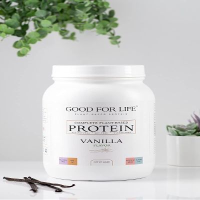 Good for Life Plant-Based Protein, Non GMO, 24 Grams, Pea & Rice Protein, Dairy & Soy Free, 100% Vegan (Coconut)
