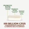 Probiotics 100 Billion CFU - 10 Strains + Prebiotic - Digestive Health, Gut & Immune Support for Women & Men - Supports Occasional Constipation, Gas & Bloating - Shelf Stable Bottled USA - 60 Capsules view 3