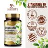 Probiotics 100 Billion CFU - 10 Strains + Prebiotic - Digestive Health, Gut & Immune Support for Women & Men - Supports Occasional Constipation, Gas & Bloating - Shelf Stable Bottled USA - 60 Capsules view 4