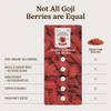 Organic Traditions Dried Goji Berries, Organic Whole Superfruit Snack, 8oz view 4