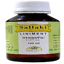 Gufic Sallaki Oil Liniment (Gufic Healthcare, Gufic Biosciences Limited) | Useful in Joint Pains and Inflammation. (100ml, Pack of 8)