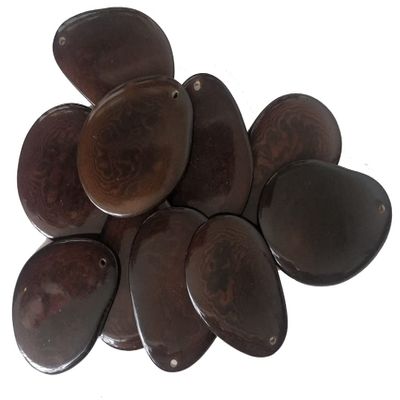 5 XLarge 3-4cm Tagua Nut Slice *Choose Colour* Natural Coloured Vegan Vegetarian Ivory
