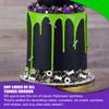 Zombie Grave - 8 Oz Resealable Bag - Halloween Themed Sprinkles - Featuring Grave Stones, Candy Eyes, Bloody Bones, Silver Balls, Jimmies, Crystals, and Nonpareils - Spooky Dessert Decorations view 3