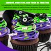 Zombie Grave - 8 Oz Resealable Bag - Halloween Themed Sprinkles - Featuring Grave Stones, Candy Eyes, Bloody Bones, Silver Balls, Jimmies, Crystals, and Nonpareils - Spooky Dessert Decorations view 4