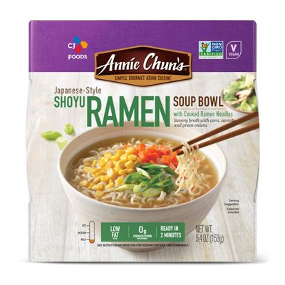 Annie Chun's Soup Bowl, Japanese Style Shoyu Ramen, Vegan, Non GMO, 5.4 Oz
