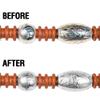 Schneiders Silver Sleeves Romel Rein Covers Silver Protection for Horse Gear | Anti-Tarnish Technology | Perfect for Equestrian Maintenance view 2