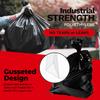 ToughBag 55-60 Gallon Heavy Duty Trash Bags - 150 Count, Large Black Garbage Bags - Made in USA view 4
