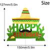 Cactus Cake Topper Mexico Fiesta Theme Birthday Party Decoration Supplies,Kids Boy Girl Party Decor Supplies view 2