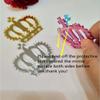 12PCS Mirror Cake Charm, Acrylic Cupcake Charm,Crown Cake Topper,Princess Themed Topper Princess Cupcake Topper (Rose Mirror) view 2