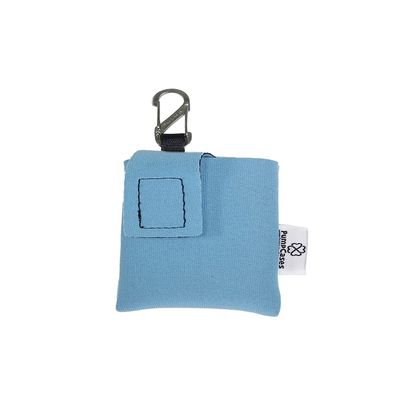 Pumpcases Insulin Pump Holder with Clip - Neoprene Diabetes Pump Pouch + Stainless Steel Nite IZE S-Biner Clip - Insulated Insulin Pump Case Compatible with - (Light Blue, t:Slim/t:Slim X2)