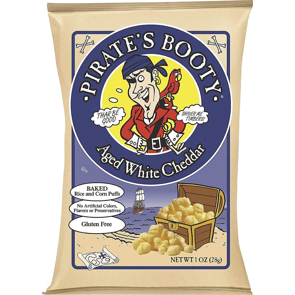 Pirates Booty White Cheddar, 18 oz.