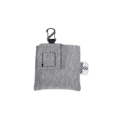 Pumpcases Insulin Pump Holder with Clip - Neoprene Diabetes Pump Pouch + Stainless Steel Nite IZE S-Biner Clip - Insulated Insulin Pump Case Compatible with - (Heather Gray, 630G / 670G / 770G)