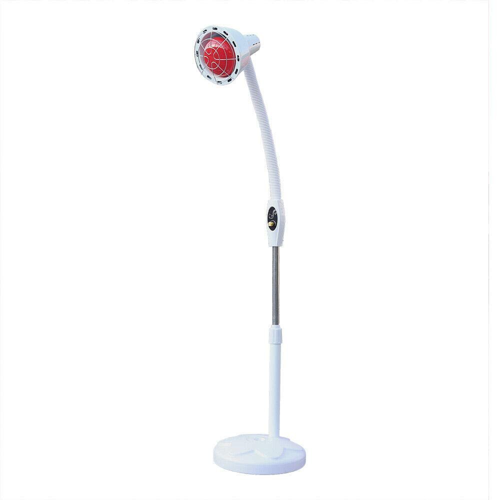 110V Beauty Salon Heat Lamp,Single-Head Red-Light Roasting Lamp for Body Relieve Joint Pain and Muscle Aches (1)