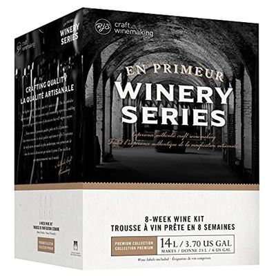 En Primeur Wine Making Kit Australian Cabernet Shiraz. Makes 30 Bottles. EPWS Wine Kit from RJ Spagnols