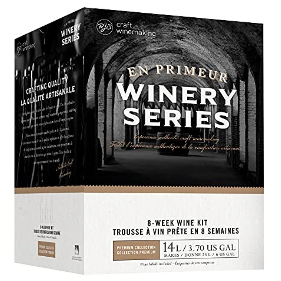 En Primeur Wine Making Kit Australian Cabernet Shiraz. Makes 30 Bottles. EPWS Wine Kit from RJ Spagnols
