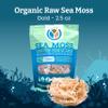 Yemay Organic Dried Sea Moss, Organic Sea Moss Supplement, Raw Sea Moss Wildcrafted to Elevate Immunity | Digestion & More, Gluten & Additive Free | Gold Seamoss, 2.5 oz view 2