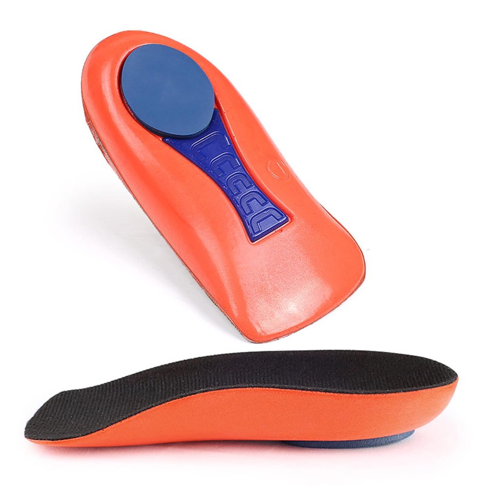3/4 Arch Support Orthotic Insoles for Flat Feet Plantar Fasciitis Shin Splints Morton's Neuroma Pronation Bunions Heel Spurs Metatarsalgia Over-Pronation Foot Pain S