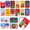 MGparty 16 PCS Christmas Gift Card Tin Holder Boxes Unique Gift Card Tin Boxes Holders with Lids for Christmas Holiday Gift Box Set, Xmas Party Favors view 1