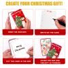 MGparty 16 PCS Christmas Gift Card Tin Holder Boxes Unique Gift Card Tin Boxes Holders with Lids for Christmas Holiday Gift Box Set, Xmas Party Favors view 3