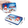 MGparty 16 PCS Christmas Gift Card Tin Holder Boxes Unique Gift Card Tin Boxes Holders with Lids for Christmas Holiday Gift Box Set, Xmas Party Favors view 4